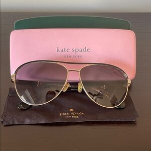 Kate Spade Emilyann Modern Aviator Sunglasses